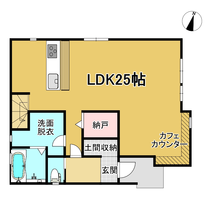 菊池郡菊陽町 武蔵ヶ丘２丁目 （武蔵塚駅 ） 2階建 ４ＬＤＫ