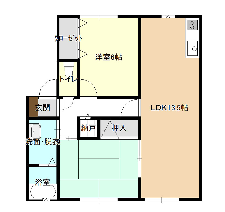 熊本市近郊西区新土河原 賃貸アパート