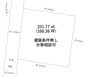 菊池郡菊陽町 大字原水 （原水駅 ） 住宅用地の決済・お引渡しが完了しました