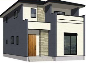 上益城郡益城町 大字古閑 2階建 ４ＬＤＫ 1号【新築】