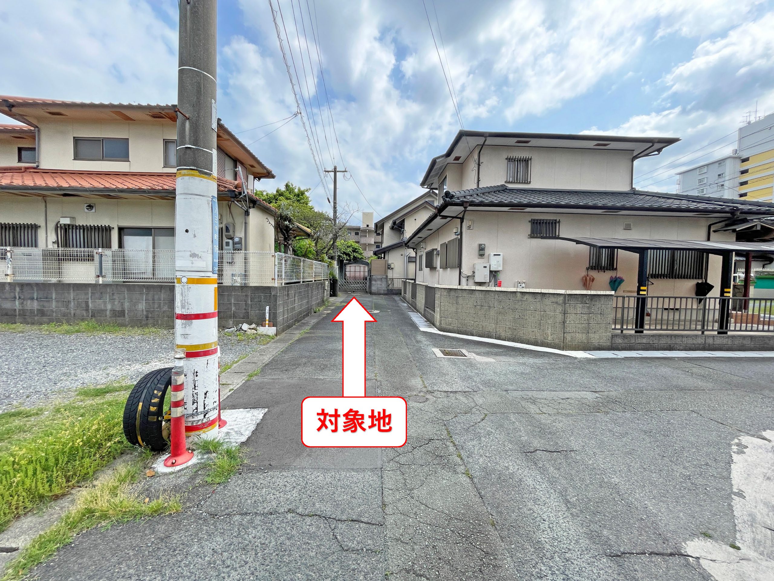 熊本市近郊中央区 八王寺町 （南熊本駅 ） 住宅用地