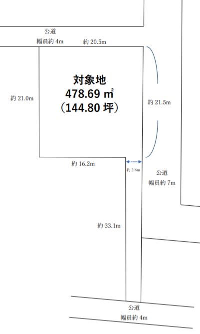 北区清水新地５丁目土地がご成約となりました