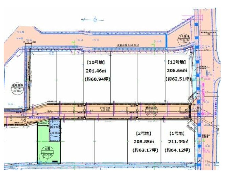 菊池郡菊陽町 大字久保田 （原水駅 ） 分譲地