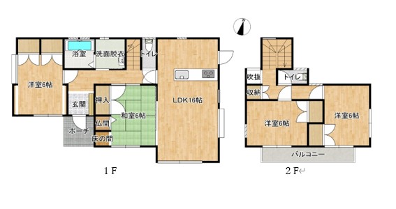 【価格変更】合志市 須屋（三ツ石駅） 2階建 ４ＬＤＫ