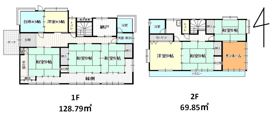 【価格変更】熊本市近郊西区 稗田町 2階建 ７ＳＫ