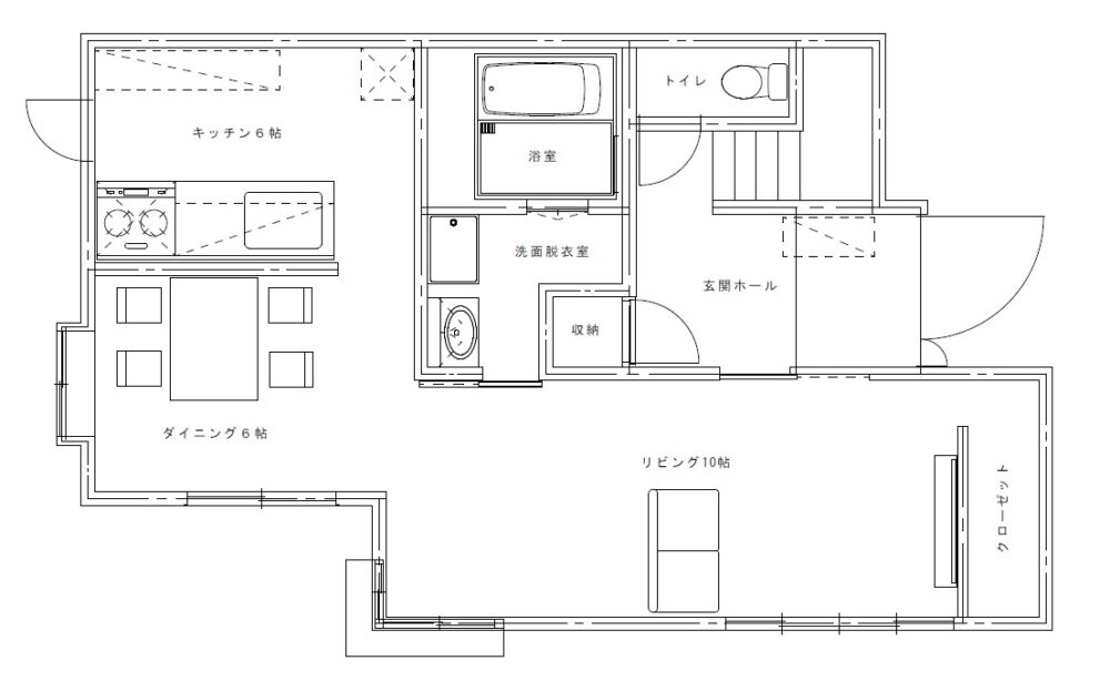 【価格変更】菊池郡菊陽町 大字津久礼 （三里木駅 ） 2階建 ４ＳＬＤＫ