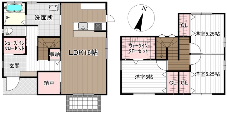 合志市 御代志（御代志駅） 2階建 ３ＳＬＤＫ