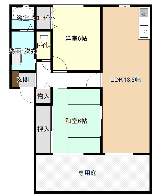 熊本市近郊西区新土河原 賃貸アパート