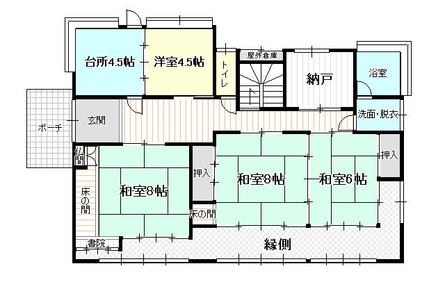 熊本市西区 稗田町 2階建 ７ＳＫ