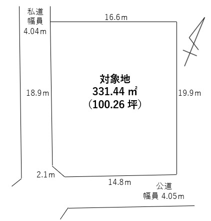 熊本市北区麻生田４丁目住宅用地