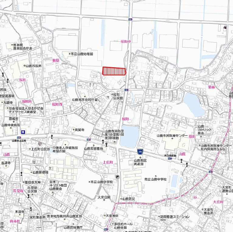 山鹿市 山鹿 住宅用地