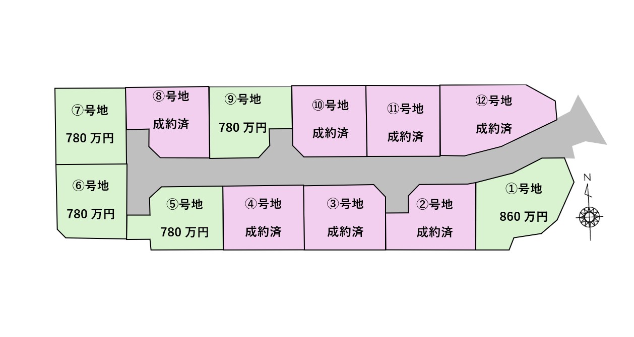 山鹿市 山鹿 12区画分譲