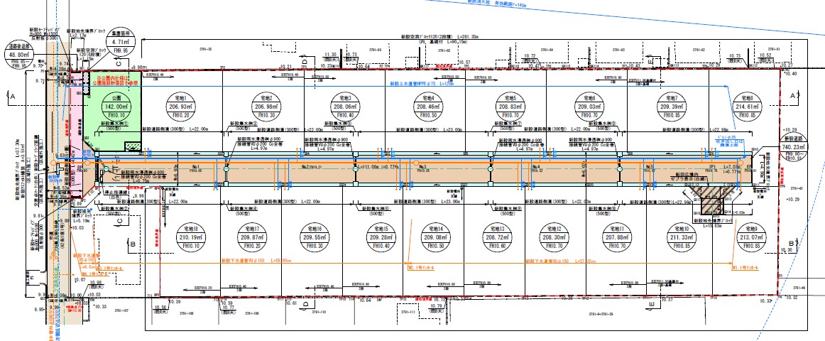 合志市 栄（御代志駅）18区画 分譲地