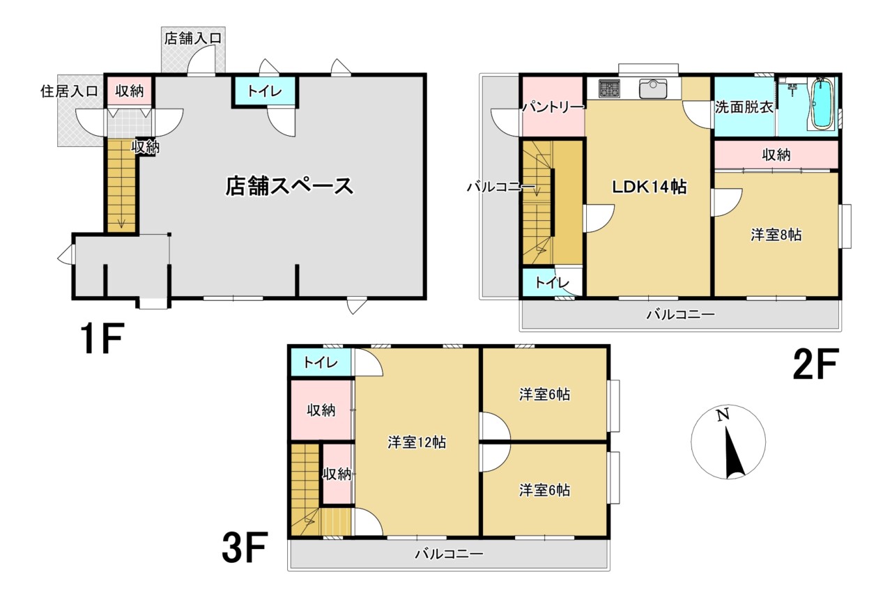 光の森５丁目（光の森駅） 3階建 ５ＳＬＤＫ